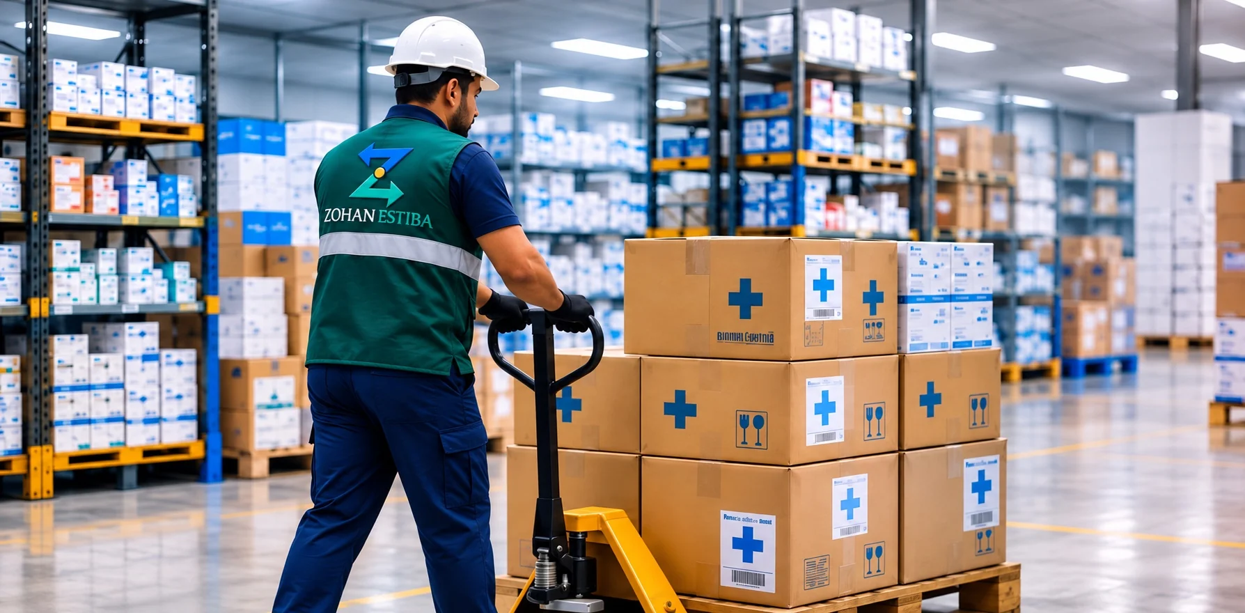 Manipulación cuidadosa de productos farmacéuticos